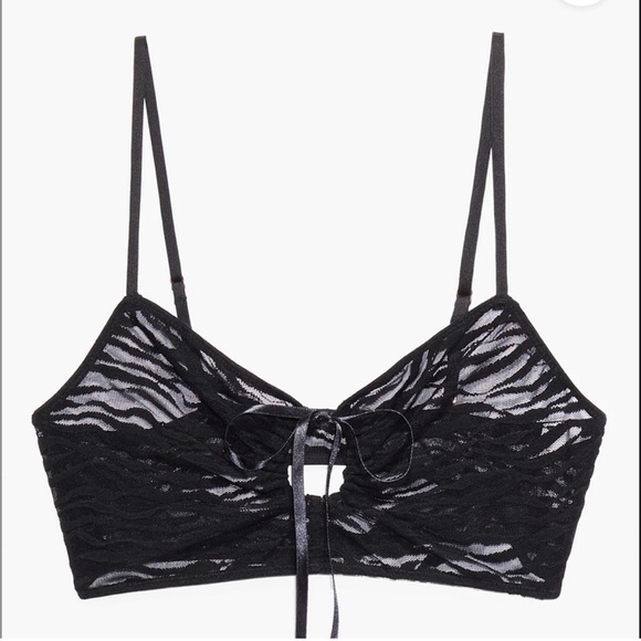 Savage X Fenty Black Caviar All Over Me Lace Cami &
Lace High-Waist Thong Set - Picture 3 of 14